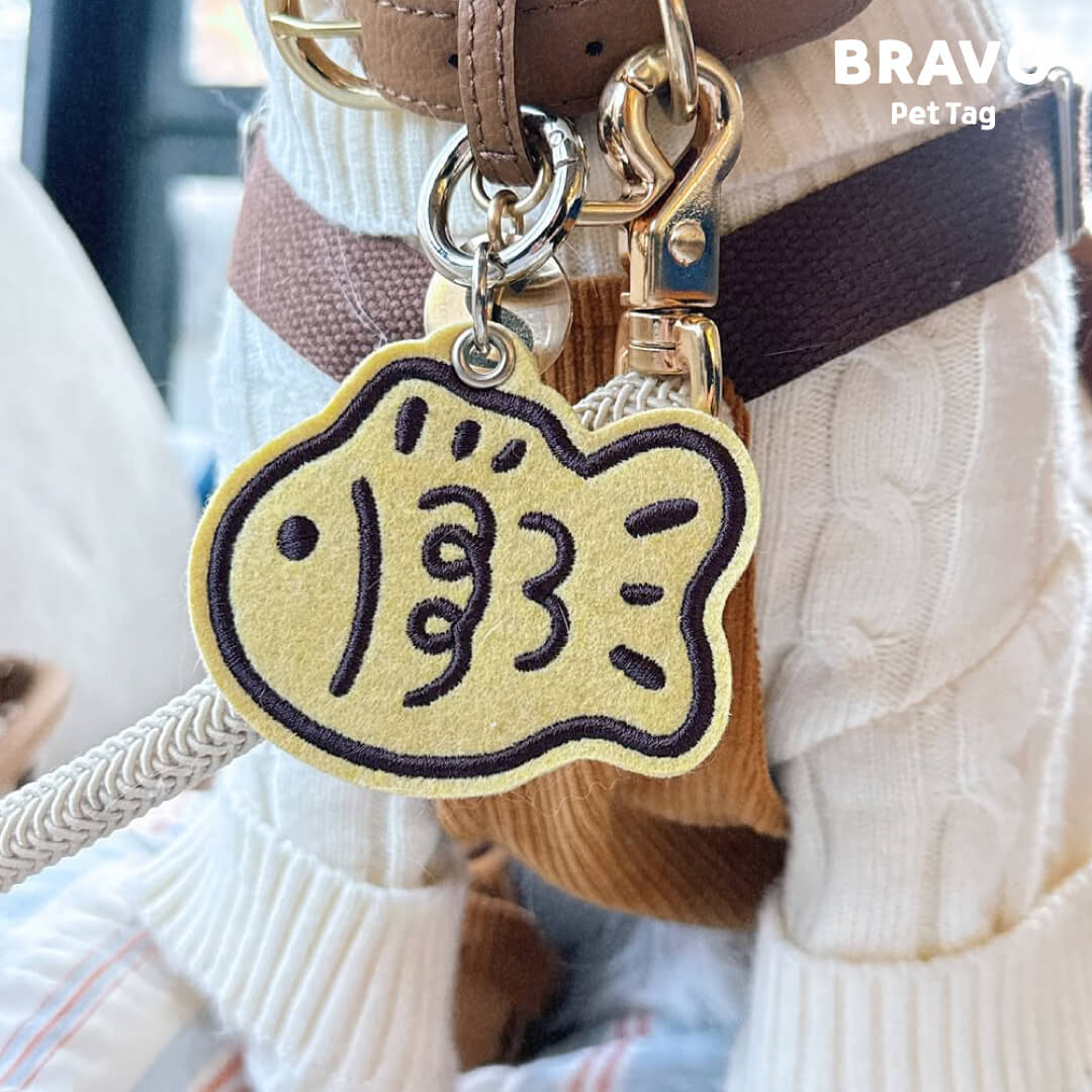 TAIYAKI （ブラボーペットタグ タイヤキ）【オーダーメイド】 – hugmuk