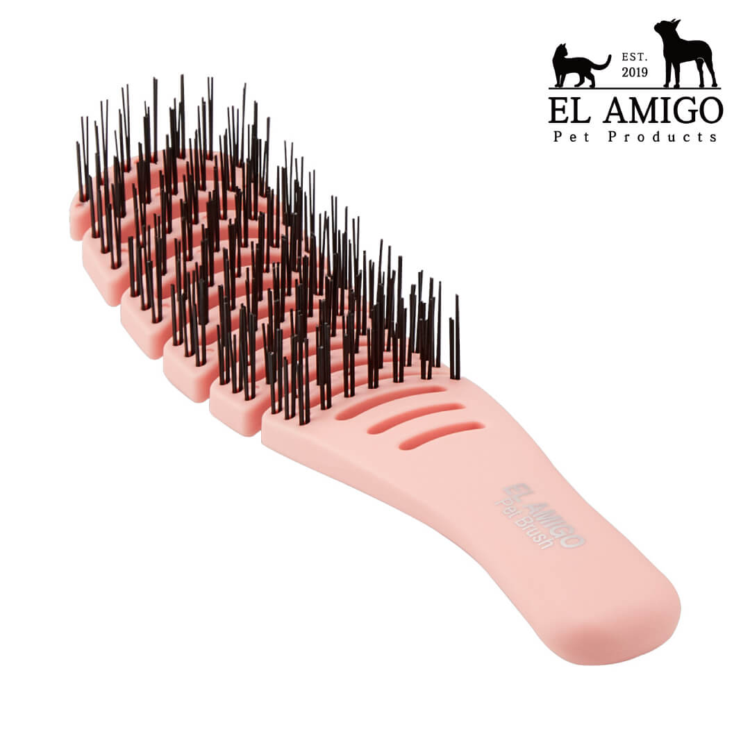 EL AMIGO(エルアミーゴ)】ペットブラシ コーラルスリッカー – hugmuk