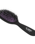 【EL AMIGO(エルアミーゴ)】ミックスホッグ ブリッスルブラシ パープル  スモール